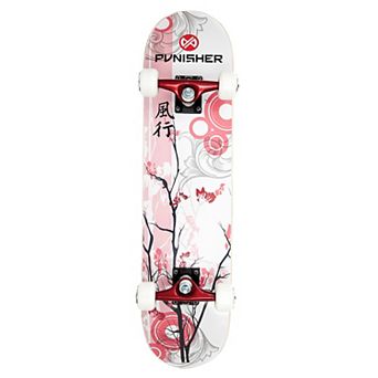 Punisher 31.5" Cherry Blossom Skateboard