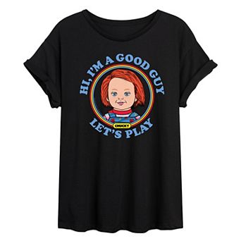 Juniors' Chucky Let's Play Oversized Tee