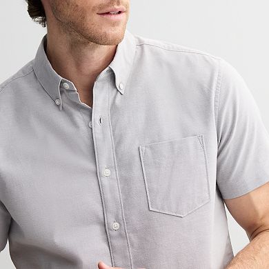 Men's Sonoma Goods For Life® Short Sleeve Perfect Length Shirt