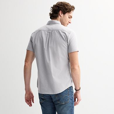 Men's Sonoma Goods For Life® Short Sleeve Perfect Length Shirt