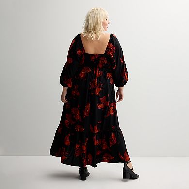 Plus Size Nine West Sweetheart Maxi Dress