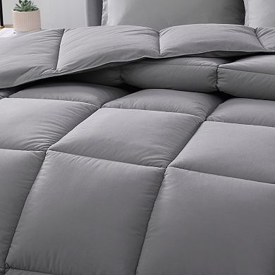 Hotel Laundry Charcoal Infused Down Alternative All-Season Comforter