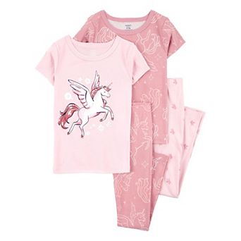 Girls 4-14 Carter's Cotton Pajamas 4 pc Set