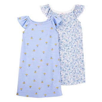 Girls 4-14 Carter's 2-Pack Patterned Nightgowns