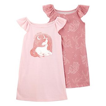 Girls 4-14 Carter's 2-Pack Patterned Nightgowns