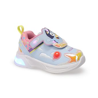Toddler Girls' Bluey Light Up Sneakers