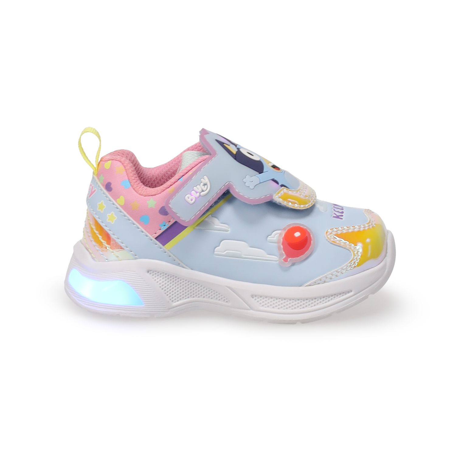 Cerdá Bluey Sneakers met verlichting, uniseks, voor kinderen, Blauw, 28 EU