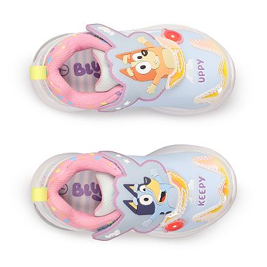Toddler Girls' Bluey Light Up Sneakers