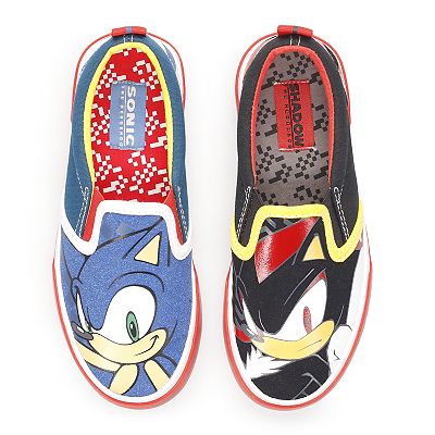 Sonic The Hedgehog Sonic Shadow Slip On Boys' Sneakers