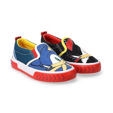 Sonic The Hedgehog Sonic & Shadow Slip On Boys' Sneakers