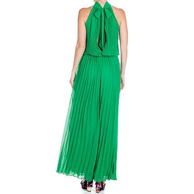Wild Orchid Pleat Jumpsuit