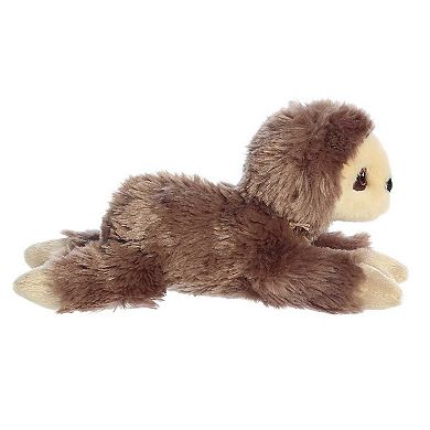 Aurora Small Brown Eco Nation Eco Softies 8" Sloth Eco-friendly Stuffed Animal