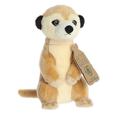 Aurora Small Brown Eco Nation Eco Softies 8" Meerkat Eco-friendly ...