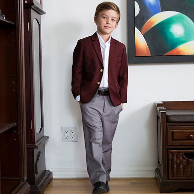 Gioberti Boy's Suit Jacket Blazer And Dress Pants