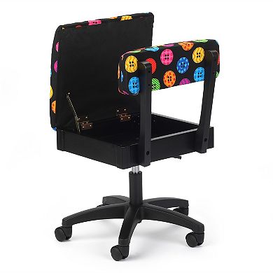 Hydraulic Sewing Chairs: Bright Buttons
