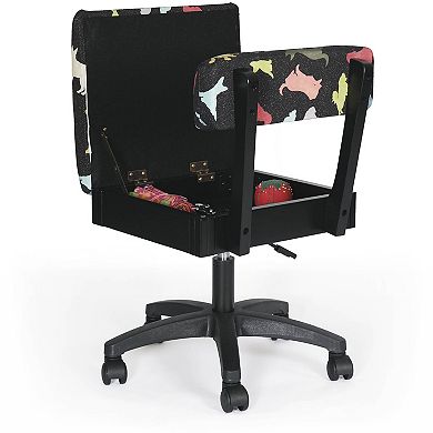 Hydraulic Sewing Chairs: Good Dog! Black