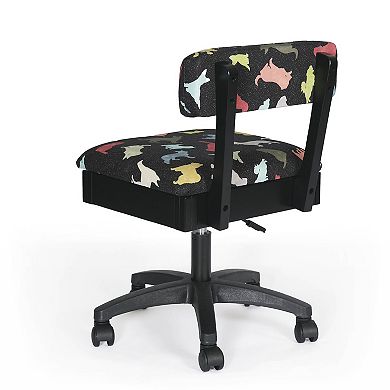 Hydraulic Sewing Chairs: Good Dog! Black