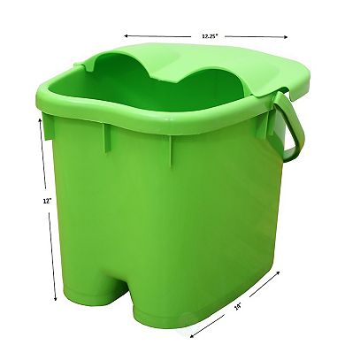 Foot Massage Spa Bath Bucket With Cover