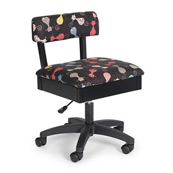 Hydraulic Sewing Chairs: Cat's Meow Black