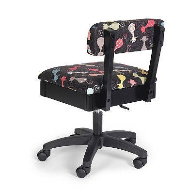 Hydraulic Sewing Chairs: Cat's Meow Black