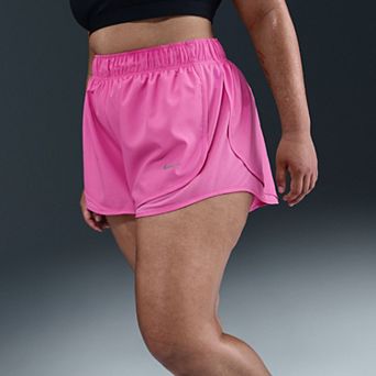 Plus Size Nike Tempo Dri-FIT Mid-Rise 3 in Brief-Lined Running Shorts