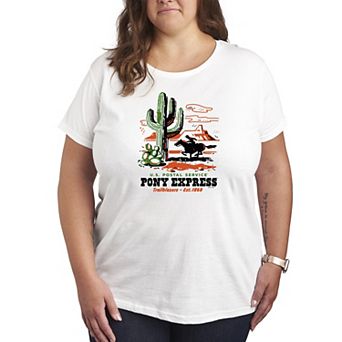 Plus Size USPS Trailblazers Graphic Tee