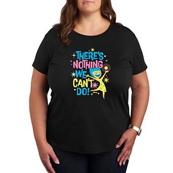 Disney / Pixar's Inside Out 2 Joy Plus Size Nothing We Can't Do Graphic Tee