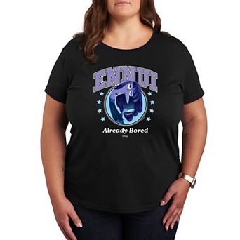 Disney / Pixar's Inside Out 2 Ennui Plus Size Already Bored Graphic Tee
