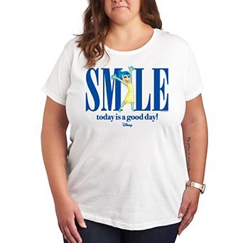 Disney / Pixar's Inside Out 2 Joy Plus Size Smile Graphic Tee