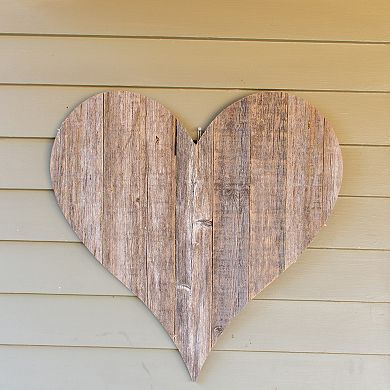 Rustic Farmhouse Extra Large Reclaimed Wooden Heart