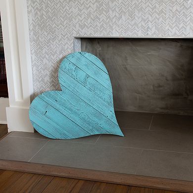 Rustic Farmhouse Medium Reclaimed Wooden Heart