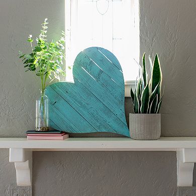 Rustic Farmhouse Medium Reclaimed Wooden Heart