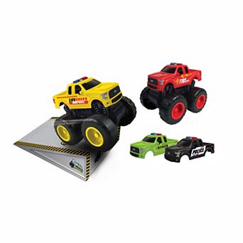 Jam'n Products Ford F-150 Friction Switch'Em Rescue Toy Vehicle Gift Set