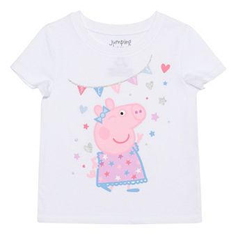 Baby & Toddler Girl Jumping Beans® Peppa Pig Short Sleeve Graphic Tee