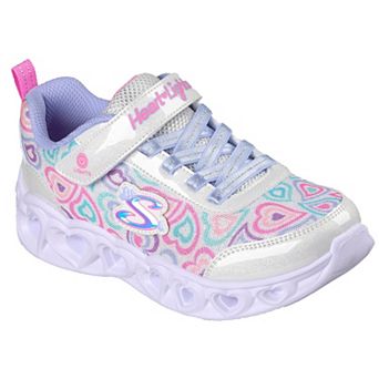 Skechers Heart Lights Boogie Love Girls' Light Up Sneakers