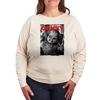 Plus Size Chucky Attack French Terry Long Sleeve Tee