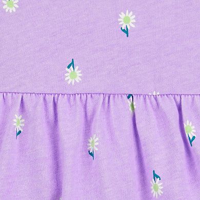 Baby Girls Carter's Daisy Floral Bodysuit Dress