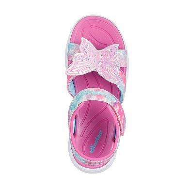 Skechers Jumpsters Butterfly Brites Girls' Light-Up Sandals
