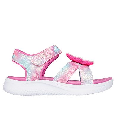 Skechers Jumpsters Butterfly Brites Girls' Light-Up Sandals