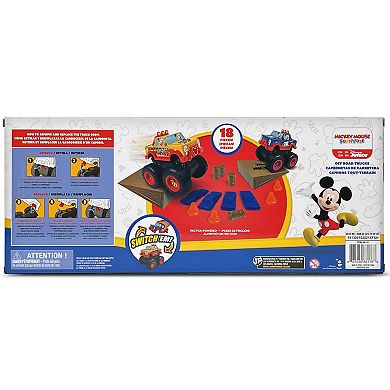 Disney's Mickey Mouse 18-Piece Off-Road Monster Truck Playset by Jam'n Products