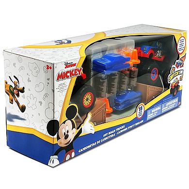 Disney's Mickey Mouse 18-Piece Off-Road Monster Truck Playset by Jam'n Products