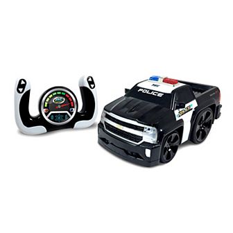 Jam'n Products Chevrolet Silverado Chunky Preschool Police R/C Vehicle Toy