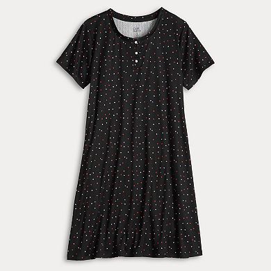 Women's Croft & Barrow® Pointelle Sleepshirt