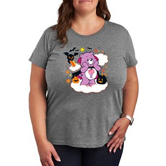 Plus Size Care Bears Halloween Graphic Tee