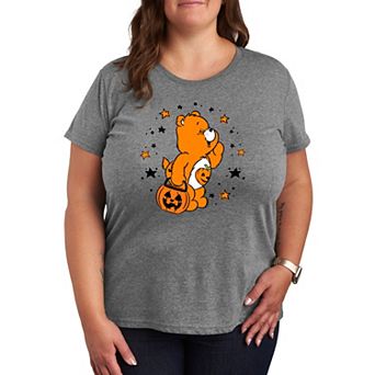 Plus Size Care Bears Halloween Trick Or Sweet Graphic Tee