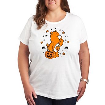 Plus Size Care Bears Halloween Trick Or Sweet Graphic Tee
