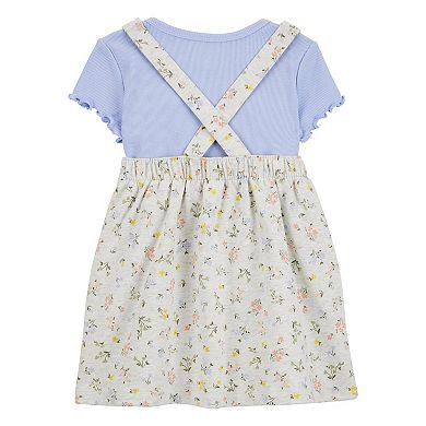 Toddler Girls Carter's 2-Piece Top & Floral Dress Set