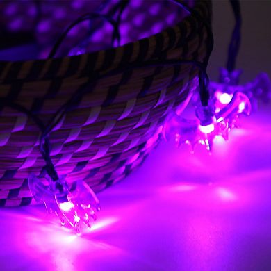 Indoor/Outdoor Purple Bat String Lights