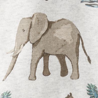 Baby Boy Little Planet by Carter's 2-Piece Organic Cotton Safari-Print Pajama Set