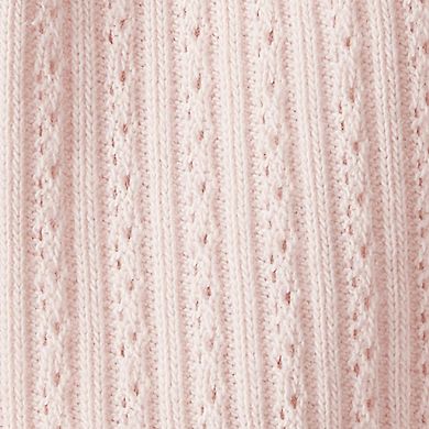 Baby Girl Little Planet by Carter's Organic Cotton Pointelle Romper